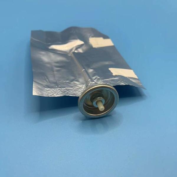 Bonne étanchéité de la soupape de sac d'aérosol pour les récipients en plastique