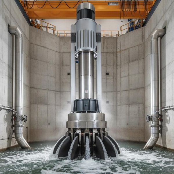 100 KW To 1000KW Stainless Steel Or High-Strength Alloys Turgo Turbine Generator With Vertical Installation For Hydropower Generation