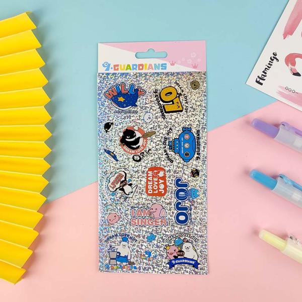 Water Gel Die Cut Stickers Aterproof Custom Vinyl Stickers Non Toxic