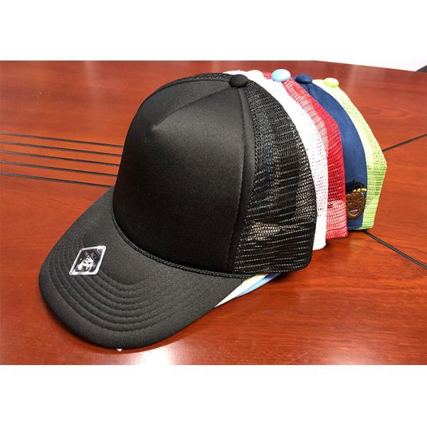 Unisex Foam Mesh Sports 5 panel Trucker Cap With Logo