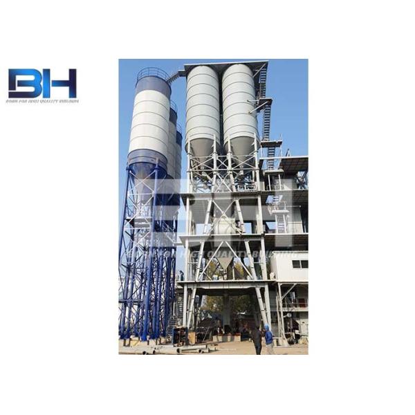Tower Type Dry Mortar Plant , Compact Masonry Mortar Production Line