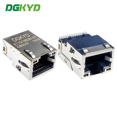 RJ45 Gigabit Connecteur réseau de filtres intégrés LCP Interface DGKYD211Q106DB1A7CBS057