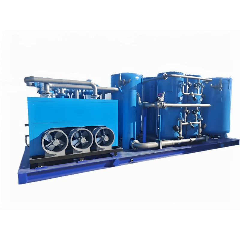 Custom Dimension PSA Nitrogen Generator 97~99.99% Purity With Air Compressor