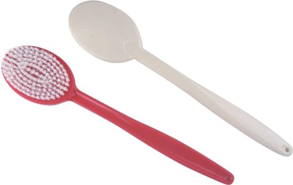 PP Bristle Bath Body Brush , Extra Long PS Handle Back Washer Brush