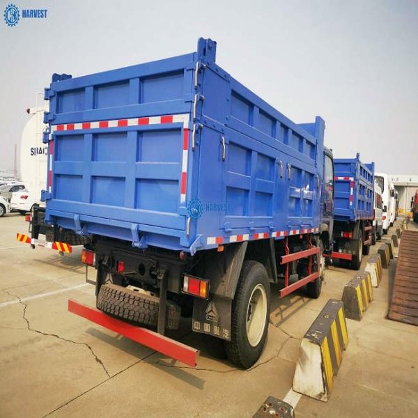 40 tonnes 8x4 12 roues 7800x2300x1600mm HOWO Dump camion d'occasion