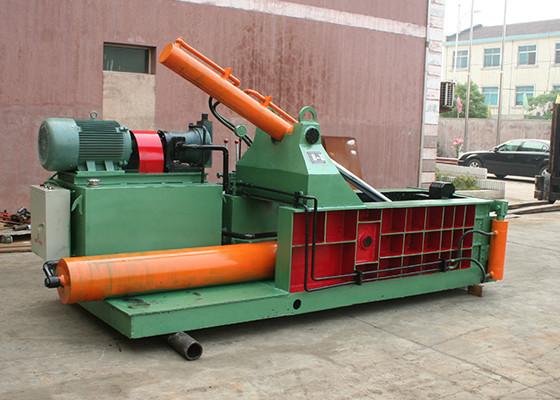 High Efficiency Hydraulic Metal Baler / Iron Recycling Machine 1 Year Warranty