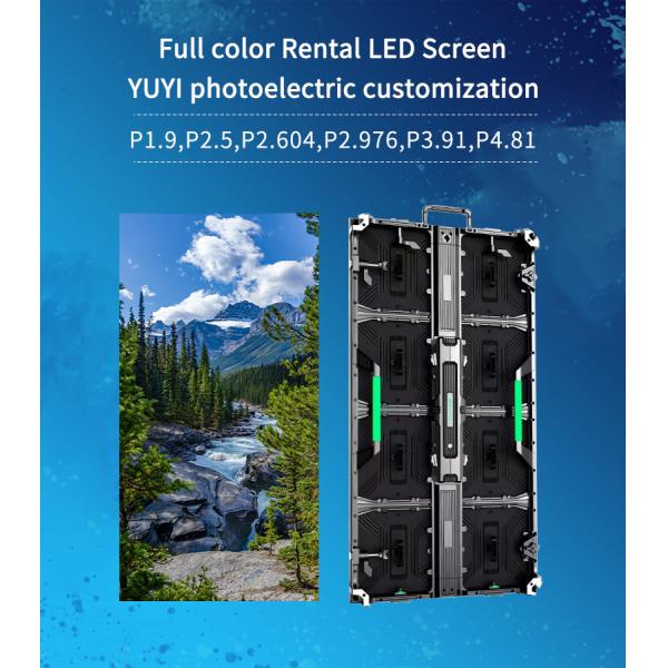 Indoor/Outdoor LED Video Wall Panel Pantalla Screen 500*1000mm P2.6 P2.9 P3.91 Rental Display with Performance