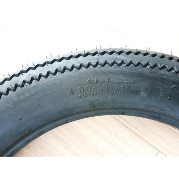 Made 4.50-18 4.00-19 5.00-17 4.50-19 Harley Motorcycle Tires with Fuckstone Pattern
