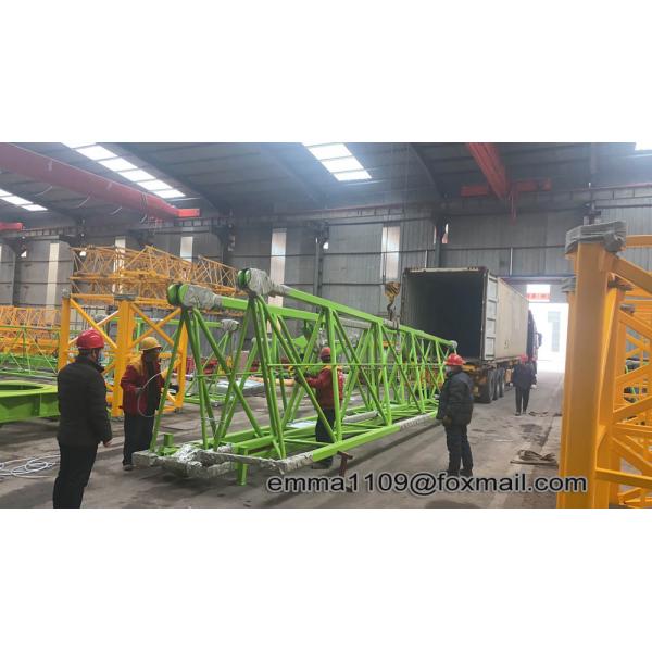 QTZ100 безверховой башенный кран 198ft Boom PT6013 Модель дешевле заводская стоимость