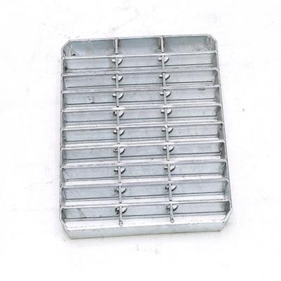 Silver Press Lock Grating , Walkway Steel Grating 2mm Thickness Bar