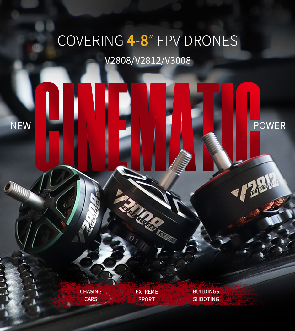 T-Hobby V2808 Factory Supplier Cheap Price 4s 6s Brushless Drone Motor For Fpv Racing
