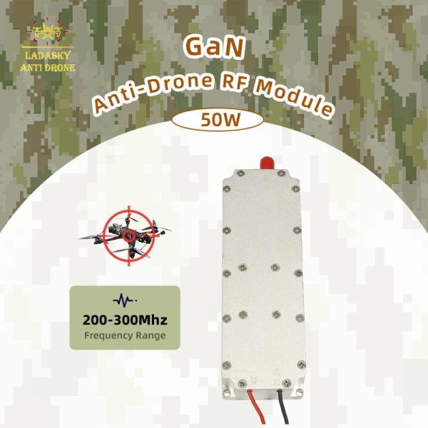 200-300mhz 50w anti drone system RF module PA module power amplifier anti drone lora module anti fpv