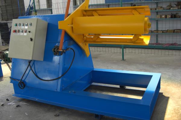 Metal dobro de Decoiler da cabeça que forma máquinas