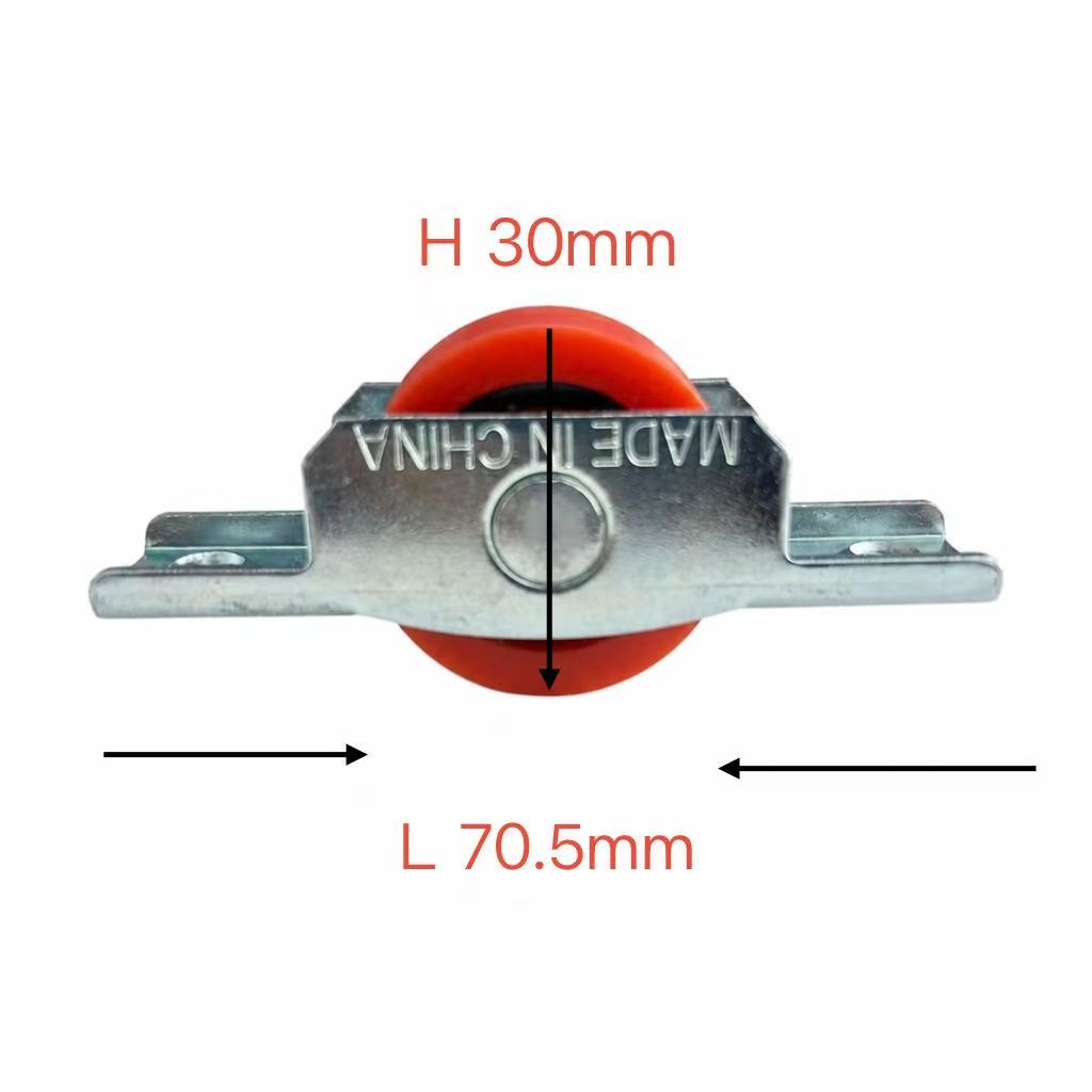 Modern Galvanized Single Ball Bearing Sliding Roller Wheel for Aluminium UPVC Window and Door Roller