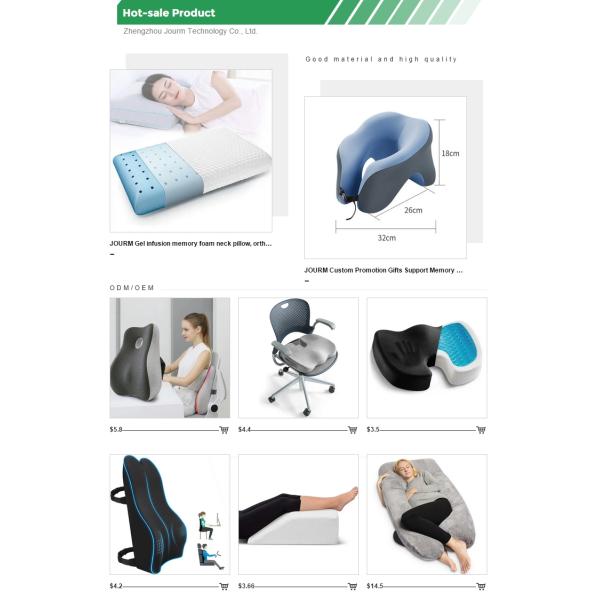 JOURM Hilton Hotel White Microfiber 100% Cotton Unpick and Wash Sleeping Pillow for Bed