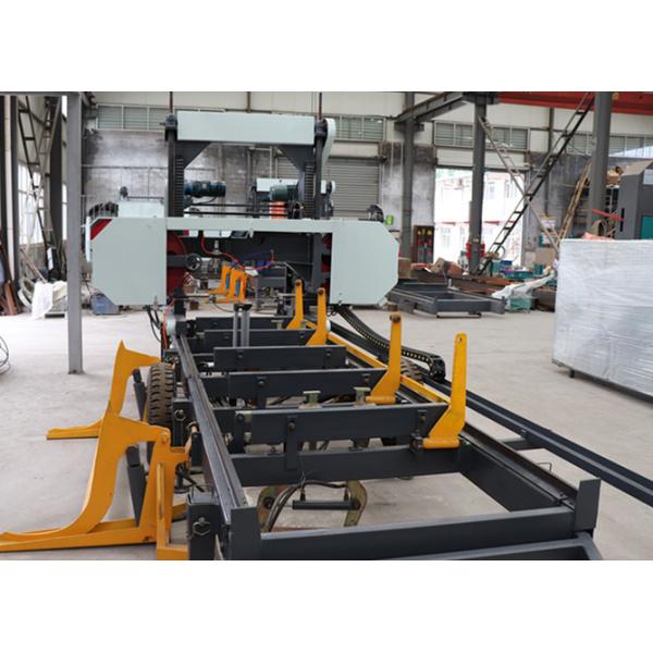 Quality Automatic Wood Cutting Hydraulic Horizontal Bandsaw Sawmill