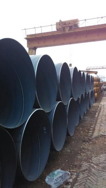 Construction Fluid Steel Pipe 6m 12m SSAW Welded Steel Pipe