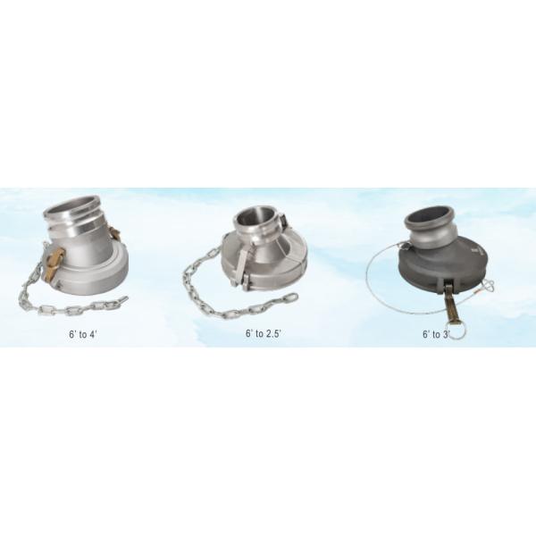 Steel Tank Truck Parts Fuel Tanker Delivery Hose Coupler 4 Inch