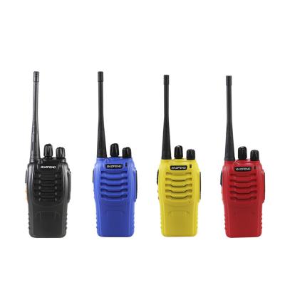 UHF Mini Two Way Radio Baofeng 888s Walkie Talkie With Electric Torch
