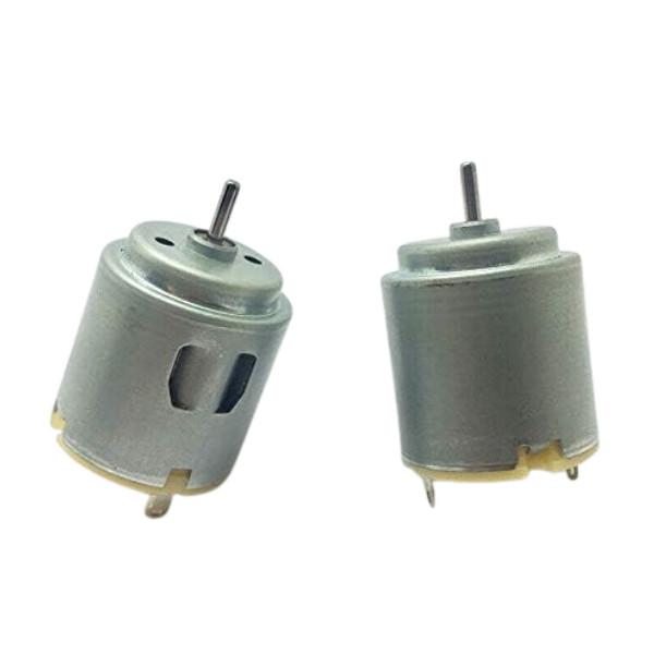 24cm*26,9cm 3V 6900RPM Arbre rond RC-260SA Moteur à brosse au carbone pour pinceuse de masseur