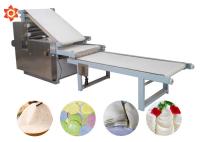 Material de aço inoxidável de Sheeter 304 automáticos da massa da pizza da máquina da massa da eficiência elevada