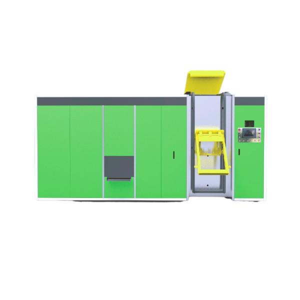 OEM automático de Composting do moedor do desperdício de alimento da máquina de Composter do desperdício de 2000kg Orgain