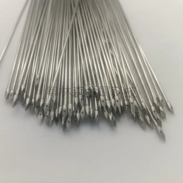 Three Edged Stainless Steel Capillary Blunt Needle For Piercing Scale
