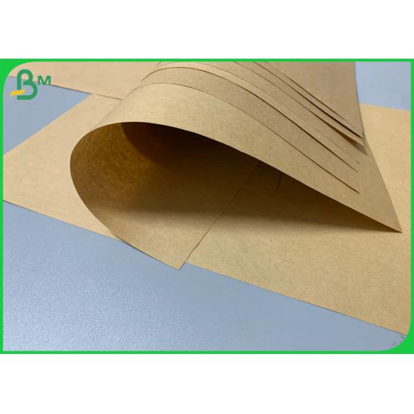 60g 80g Eco Friendly Virgin Brown Kraft Paper For For Snack Pouches Packaging