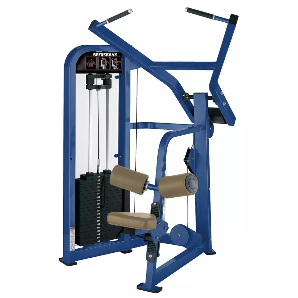 Lat Pulldown Machine HM-05, Pin Loaded Fixed Pulldown Equipment 