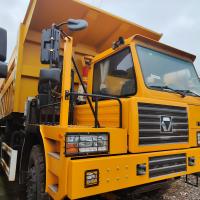 Caminhão de mineração XCMG de corpo largo para a mina Caminhão de despejo de minas Capacidade personalizável