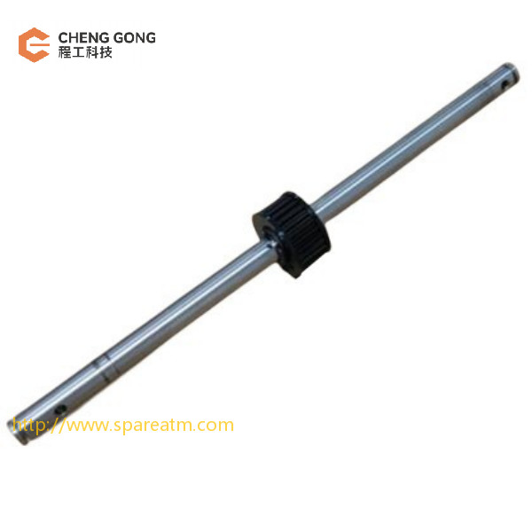 6*140.5/KD04017-D026 ATM Machine Parts Fujitsu Channel Synchronous Belt Pulley Shaft Assembly