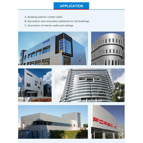 3mm ограждая B1 FR пефорировали сплав панели 5005 алюминиевой рифленой панели составной