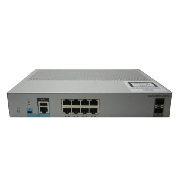 Managed Switch WS-C2960L-8TS-LL 250G Capacity 8 Port Gigabit Ethernet Network Switches