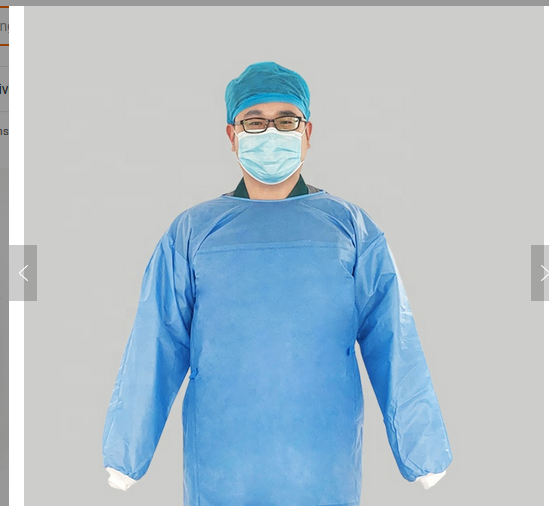 Elasticity 24'' EO Sterile Disposable Surgical Cap