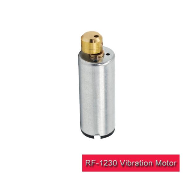 High Efficiency DC Vibration Motor 12mm Diameter RF-1230CA-Z With Brass Vibrator