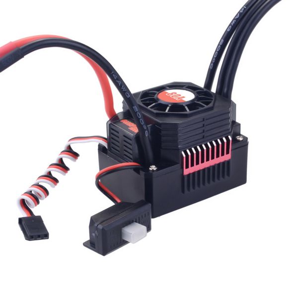 Brushless waterproof ESC 80A speed controller for model remote control cars