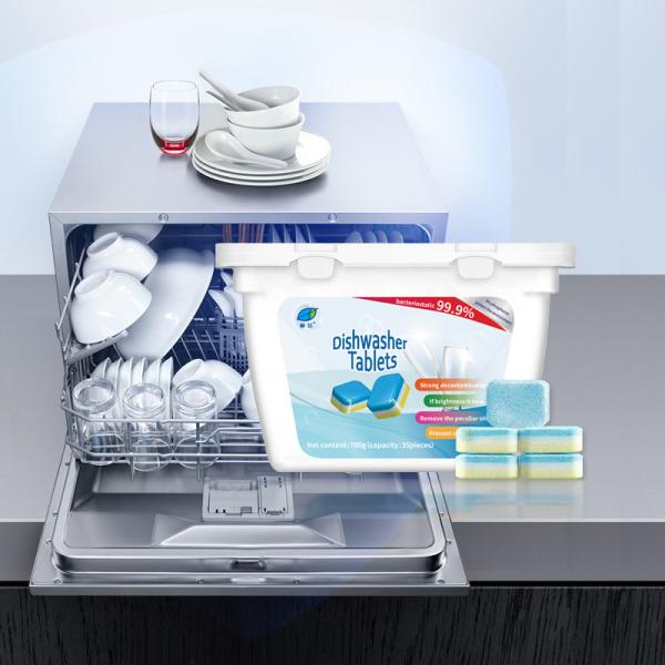 Detergent Dishwasher Tablets for Powerful and Effective Cleaning