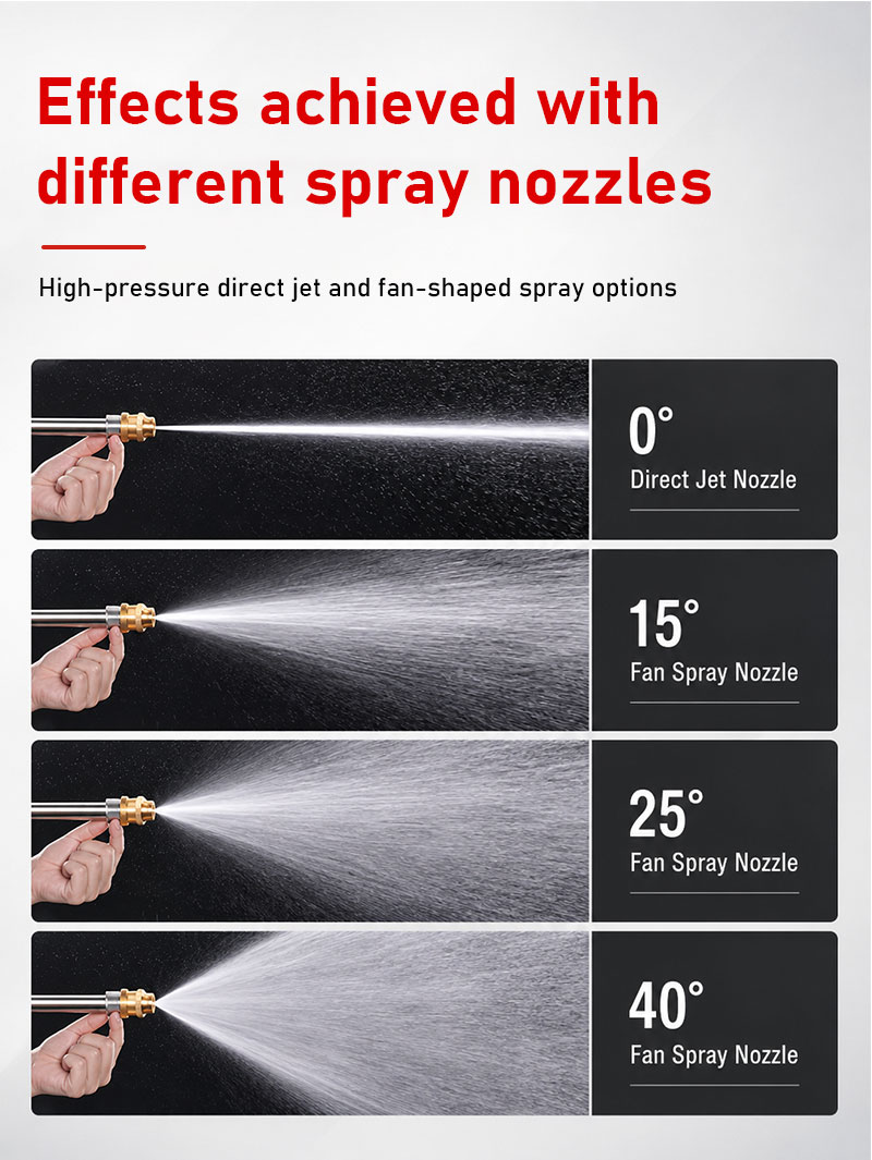 Smart Electric 125bar Pressure Car Washing Machine Industrial Commercial Automatic High Pressure Washer