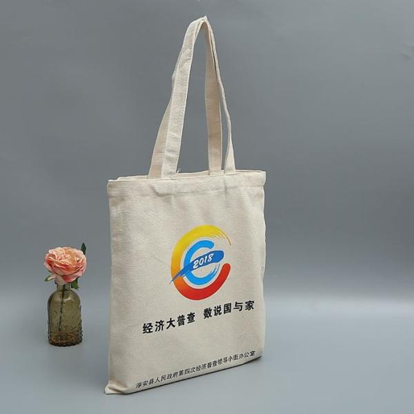 Premium Fashionable Printed Reusable Cotton Shopping Bags With Promotion Logo