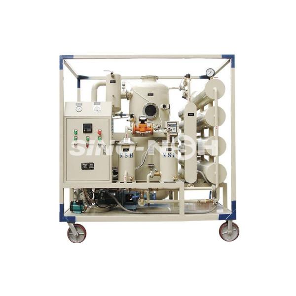 High Speed Vacuum Insulation Oil Purifier 240kw Fast Oil Filter VFD Series
