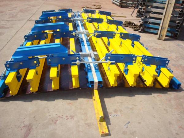 High standard Adjustable Semi-diameter Arced Concrete Column Formwork