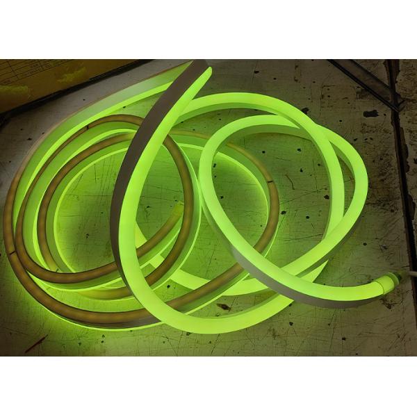 Множественная веревочка гибкого трубопровода куртки PVC 12VDC цвета RGB освещает штепсельную вилку 15*25mm ЕС