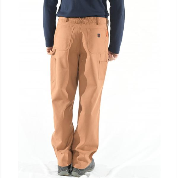 NFPA2112 CAT2 FR Canvas Pants Welding Industrial Working Arc Rated