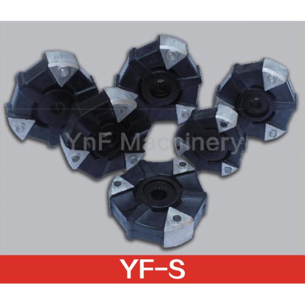 Original Torsionally Flexible Shaft Couplings For Excavator , Air Compressor