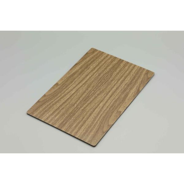 Teak Wooden Aluminum Composite Panel Woodgrain ACP Sheet Weatherproof For Office Exteriors Platform Cladding