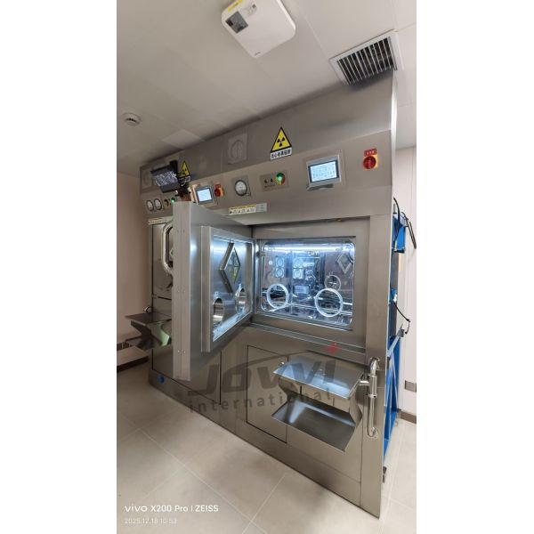 AI Controlled Nuclear Radiation Protection System With UV Ozone Disinfection And Galvanized Lead Steel Construction