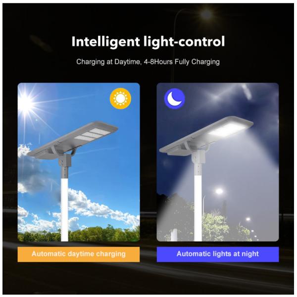 Outdoor Integrated All In One Led Solar Street Light 6000-6500K 400w 600w 800w 1000w 1200w