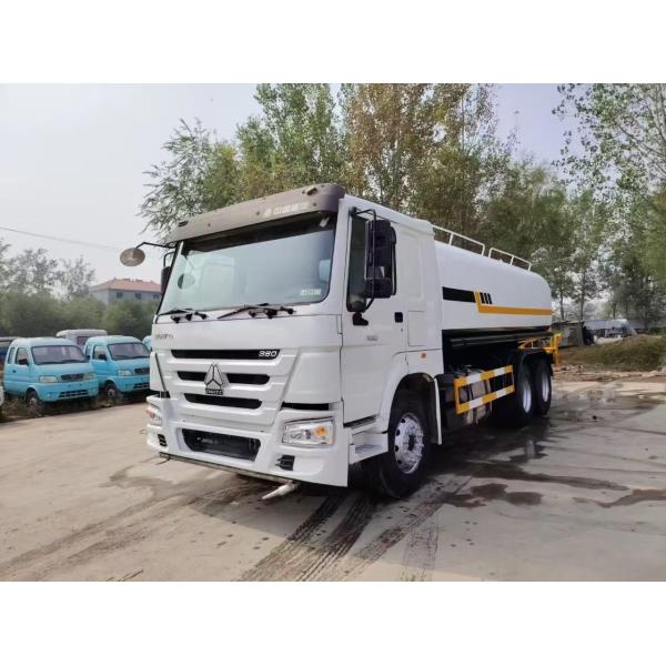 Carro de riego usado Howo Cisterna de agua 20m3 Meter Para ingeniería de carreteras y riego de tierras agrícolas