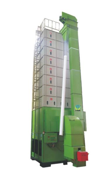 19.4kw Grain Dryer Machine 35 Ton Capacity Yellow And Blue Color Easy Operation