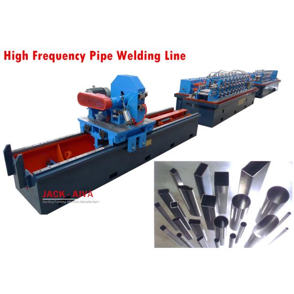 Longitudinal Welded Pipe Production Line High Frequency Welded Pipe Making Machine